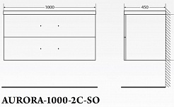 BelBagno Мебель для ванной AURORA 1000 Metallo Vintage, TCH – фотография-7