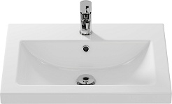 Sanflor Мебель для ванной Экко 60 подвесная орегон/белая – фотография-5