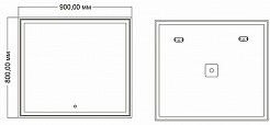 Mixline Зеркало Мелис 90 – фотография-3