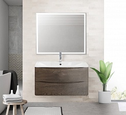 BelBagno Мебель для ванной ACQUA 900 Rovere Nature Grigio, BTN – фотография-3