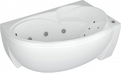 Aquatek Акриловая ванна Бетта 170 R с гидромассажем + массаж спины – фотография-3