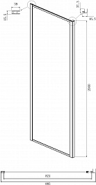 Ambassador  Душевой уголок Forsa 120x90 17022218ABB-90ABB – фотография-7