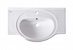 Misty Мебель для ванной Лувр 85, зеркало-шкаф, белая – фотография-4