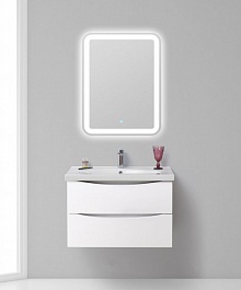 BelBagno Тумба с раковиной FLY 700 Bianco Lucido – фотография-4