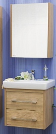 Sanflor Мебель для ванной Ларго 2 70 R Q 70 вяз швейцарский – фотография-1