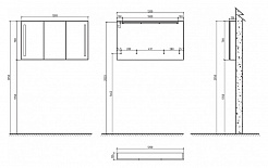 BelBagno Мебель для ванной ANCONA-N 1200 Rovere Moro, двухмоечная – фотография-4