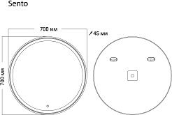 Grossman Мебель для ванной Винтаж 70 GR-4043BW веллингтон/металл черный – фотография-10