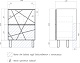 Vigo Тумба под раковину Geometry 2-600 Como белая – фотография-12