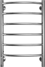 Terminus Полотенцесушитель электрический Классик П6 400x650 левый хром – фотография-1