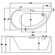 BelBagno Акриловая ванна BB44-1500-L – фотография-12