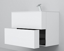 Am.Pm Мебель для ванной SPIRIT 2.0 80 белый глянец, зеркало – фотография-8