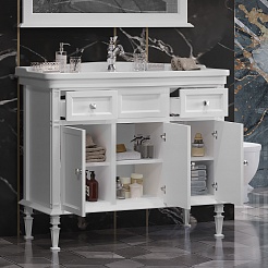 Opadiris Мебель для ванной Кантара 105 белая матовая – фотография-6