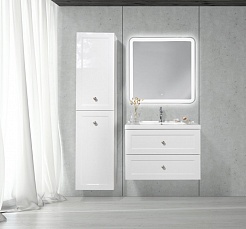 BelBagno Тумба с раковиной DUBLIN-850 Bianco Lucido – фотография-2