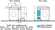 СанТа Тумба под раковину над стиральной машиной Марс 19 белая/светлое дерево – картинка-22
