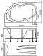Relisan Акриловая ванна Sofi L 170x105 – картинка-10