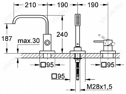 Grohe Смеситель "Allure 19316000" – фотография-3