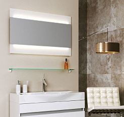 Aqwella Мебель для ванной Бергамо 100 белая – фотография-2
