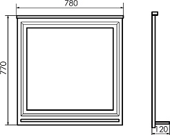 Comforty Мебель для ванной Феррара 80 подвесная белая – фотография-21