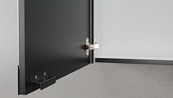 Velvex Мебель для ванной подвесная Klaufs 90 черная/дерево – фотография-2