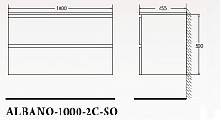 BelBagno Мебель для ванной ALBANO 1000 Pino Scania, TCH – фотография-5