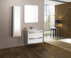 Cezares Тумба с раковиной COMFORT 75 Bianco Lucido, раковина Bianco – фотография-2