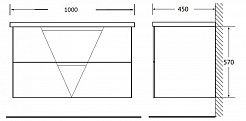 BelBagno Мебель для ванной VITTORIA 1000 Bianco Lucido – фотография-7