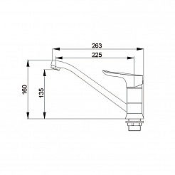 Raiber Смеситель для кухни Primo R5005 – фотография-2