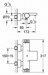 Grohe Смеситель "Grohtherm 2000 34174001" – фотография-8