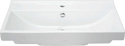 Mixline Мебель для ванной Лайн 80 R белая – фотография-12