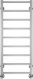 Terminus Полотенцесушитель водяной Контур П9 400x1000 хром – фотография-1