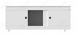 Водолей Экран под ванну двери купе 170 см белый – фотография-2