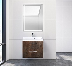 BelBagno Тумба с раковиной AURORA 700 Metallo Vintage – фотография-2