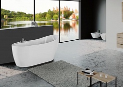 BelBagno Акриловая ванна BB301 153x80 – фотография-3