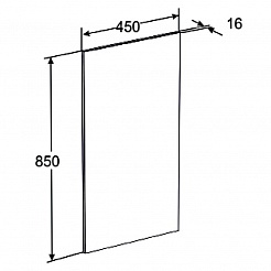 Roca Мебель для ванной Gap 45 белый глянец – фотография-4