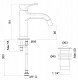 Cezares Смеситель для биде FUSION-BSM1-01-W0 – фотография-4