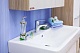 Sanflor Мебель для ванной Ларго 2 80 L вяз швейцарский, белый – фотография-14