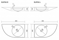 Kolpa San Раковина Elipsa L – фотография-3