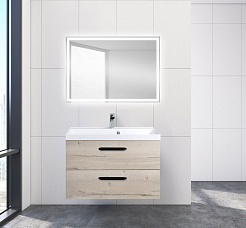 BelBagno Мебель для ванной AURORA 800 Rovere Galifax Bianco, BTN – фотография-2
