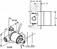 Kludi Смеситель 38826N скрытая часть – фотография-4