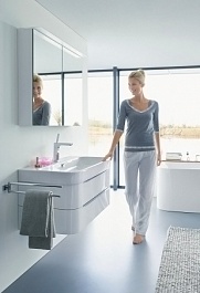 Duravit Тумба с раковиной "Happy D.2 80" белая – фотография-5