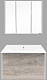 Comforty Зеркальный шкаф Женева 90 дуб белый – фотография-8