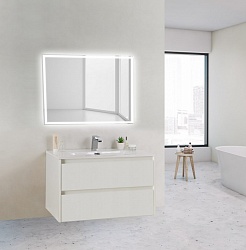 BelBagno Тумба с раковиной KRAFT 39 800 Bianco Opaco – фотография-3