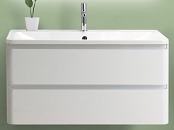 BelBagno Тумба для умывальника ALBANO 1000 Bianco Lucido – фотография-1