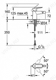 Grohe Смеситель "BauEdge 23332000" – фотография-2