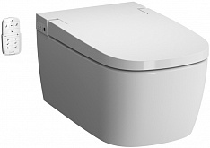 Vitra Унитаз подвесной V-Care Comfort 5674B003-6104 со встроенным феном