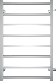 Terminus Полотенцесушитель водяной Вега П8 500x800 БП600 хром – фотография-1