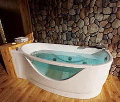 Triton Акриловая ванна "Милена 170" R со стеклом – фотография-4