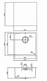 Iddis Мойка из нержавеющей стали Edifice EDI44S0i77 – фотография-3