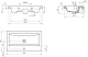 Corozo Тумба с раковиной Теона 80 Z2 белая – фотография-20