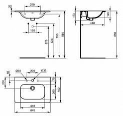 Ideal Standard Раковина Active T054701 – фотография-5